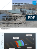 Módulo 14 Transporte y Disposición de Relaves Por Relaveductos