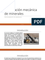 Procesamiento de Minerales I