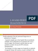 Lavado Peritoneal Diagnostico