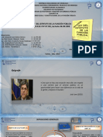 Ley de Estatuto de La Función Publica Final PDF