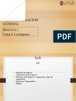 Semana 3 - Administracion General