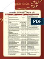 Schedule For The 127th Canton Fair-English