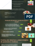 Modelos Matemáticos para Predecir El Deterioro en Un Alimento