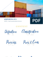 (IT) IMPORTING FCL - Group 1