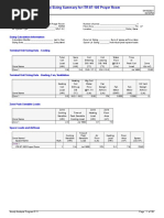 Zone Sizing Summary For ITR 87-105 Prayer Room: Air System Information