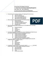 PDF International Marketing Mcqs DD