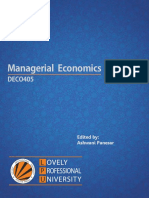 Managerial Economics English