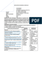 Planificación de Desarrollo Curricular Julio