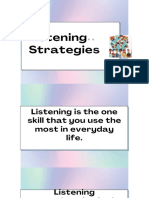 Listening Strategies (Lesson 2-Midterms)