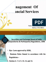 Management of Financial Services