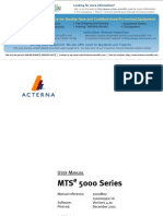 Jdsu - MTS-5200 (Otdr)