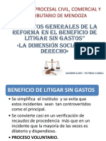 Dr. Lanci Beneficio de Litigar Sin Gastos