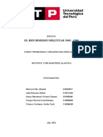 El Perú Atravesaba Por Profundas Transformaciones Sociales y Políticas en Los Años Sesenta