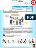 Elaboramos Un Juego Cooperativo Con La Familia: Eda 4 Competencia Reto Producto