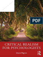 Critical Realism For Psychologists