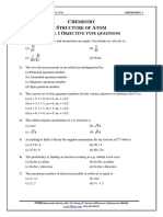 Hemistry Tructure of TOM: Evel Bjective Type Questions