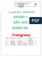 Guia de Ciencias Sociales, Tercer Periodo, Grado Primero