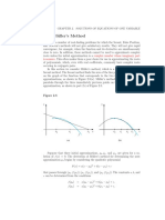 2.6 M Uller's Method: Chapter 2. Solutions of Equations of One Variable