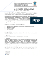 Revista Médica Basadrina - Directrices - para - Autores - Agosto2020