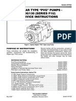 Oilgear Type "PVG" Pumps - 100/130 (SERIES F1U) Service Instructions