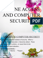 Online Access and Computer Security