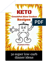 Keto Slow Cooker+Cookbook 30 Recipes