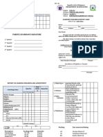 Parent/Guardian'S Signature: Department of Education