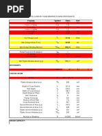 Steel Beam Spreadsheet