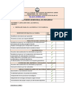 Informe Semestral de Progreso