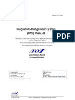 IMS Quality Manual MSSL 2018 Latest