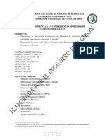 Resistencia A La Compresión en Morteros de Cemento Hidráulico