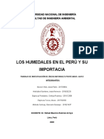 Trabajo de Investigación - La Importancia de Los Humedales