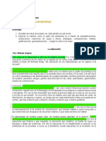 Actividad - La Educación - William Ospina