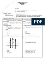 A Detailed Lesson Plan in Mathematics 3 Q3