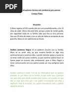 Análisis de Situaciones Técnica Seis Sombreros para Pensar