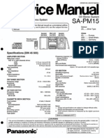 Sa-Pm15 Panasonic