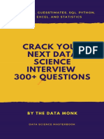 Crack Your Next Data Science Interview With 300+ Questions