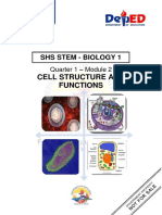 SHS STEM Bio1 Q1 Week 1 Module 2 Cell Structure and Functions 1