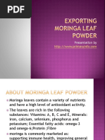 Exporting Moringa Leaf Powder 190107085658