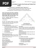 Angular and Tubular Truss Difference