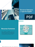 Recursos Humanos y Aspectos Legales