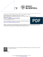 1994 - Fenlason, Beehr - Social Support and Occupational Stress Effects of Talking To Others