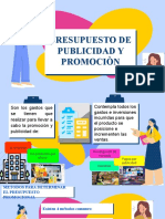 6c - Presupuesto de Publicidad y Promocion