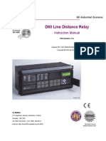 D60 Line Distance Relay: Instruction Manual