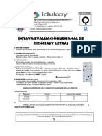 Examen de 2do Año de Ciencias y Letras