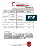 250 Mecánica de Fluidos Programa