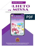 A Missa - Ano B - Nº 19 - 1º Domingo Da Quaresma - CELULAR - 21.02.21