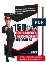 150 Casos de Liquidaciones Laborales