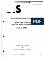 JIS-G3445-1988-Carbon Steel Tubes For Machine Structural Purposes