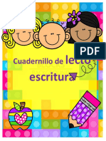 Cuadernillo de Lecto Escritura